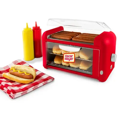 Nostalgia Oscar Mayer Hot Dog Roller & Bun Warm er