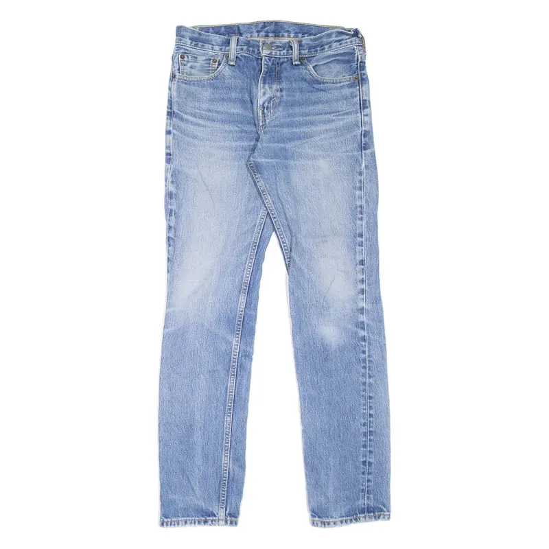 LEVI'S 511 Jeans Mens Blue Slim Straight Stone Wash W30 L32