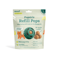 Pupsicle Refill Pops - Mess Free Enrichment Treats, Easy to Pop into Your Pupsicle Toy