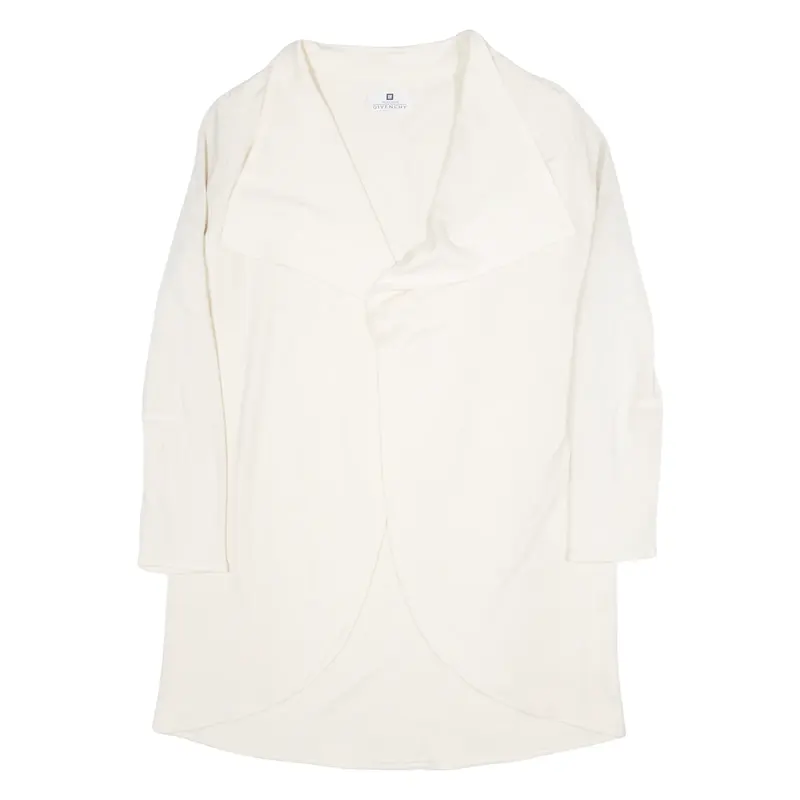GIVENCHY Womens Jacket Cream Wool M