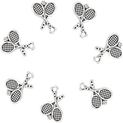 80Pcs Tibetan Style Zinc Alloy Pendants