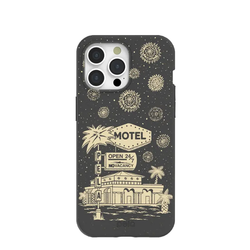 Black Motel Pela iPhone 15 Pro Max Case