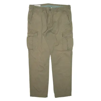 MADDISON Cargo Trousers Green Regular Straight Womens W34 L28