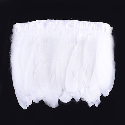 Goose Feather Fringe Trimming