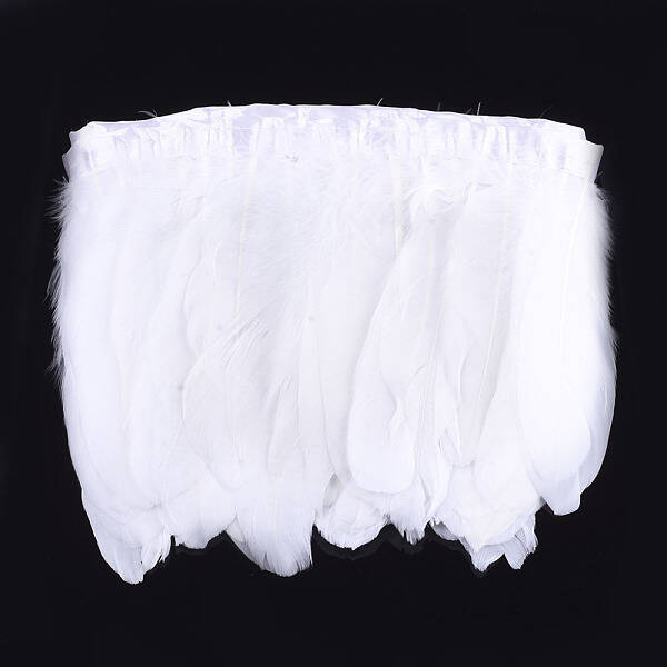 Goose Feather Fringe Trimming