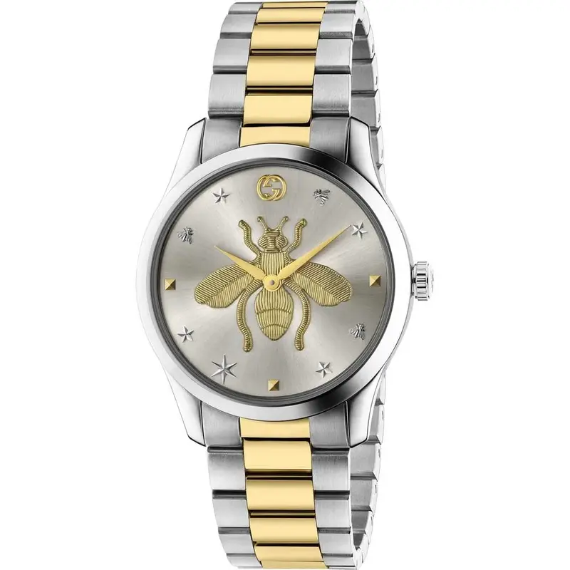 Gucci YA1264131 Ladies G-Timeless Bee Motif 38mm Watch