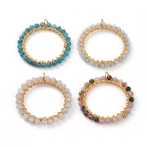 Natural Mixed Gemstone Pendants
