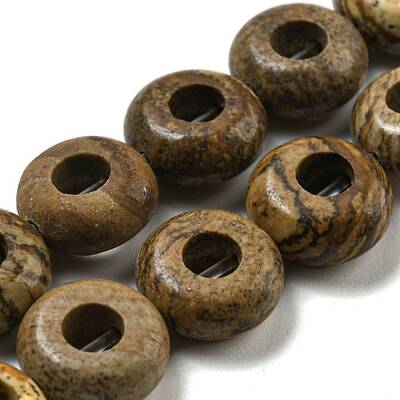 Natural Picture Jasper Beads Strands