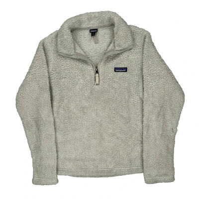 Patagonia Fleece - Small Cream Polyester | Size: small