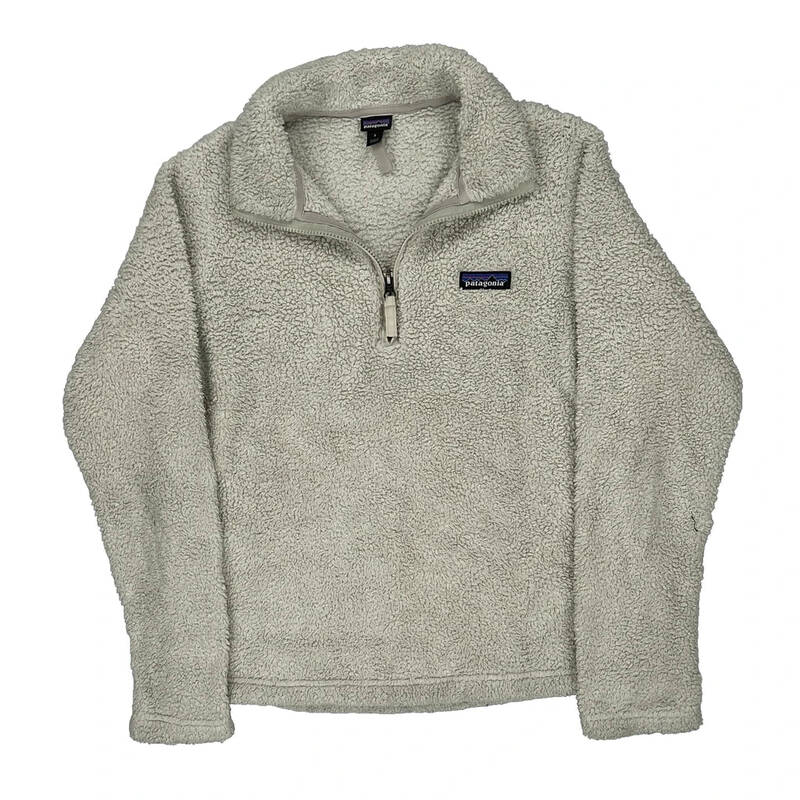 Patagonia Fleece - Small Cream Polyester | Size: small