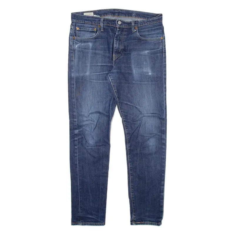 LEVI'S 512 BIG E Jeans Mens Blue Slim Tapered W33 L30