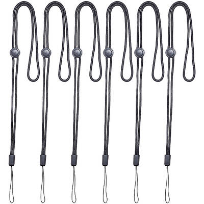 6Pcs Adjustable Polyester Neck Lanyard