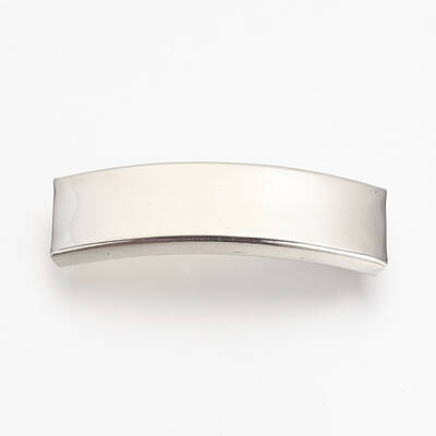 Tarnish Resistant 201 Stainless Steel Slide Charms