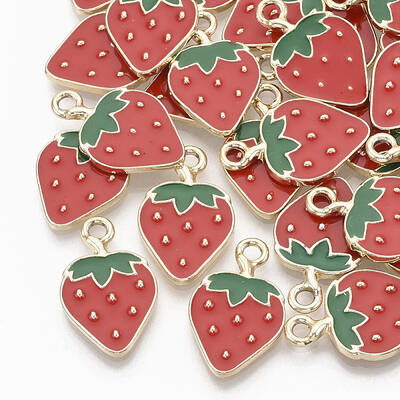 Alloy Enamel Pendants