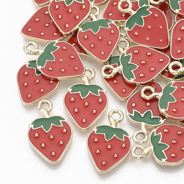 Alloy Enamel Pendants
