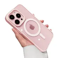 Magsafe Wireless Charge Acrylic Magnetic Clear Case for iPhone 16, 1514, 13, 12, 11 Pro, XS Max, 16 Plus, Protection Casing E...