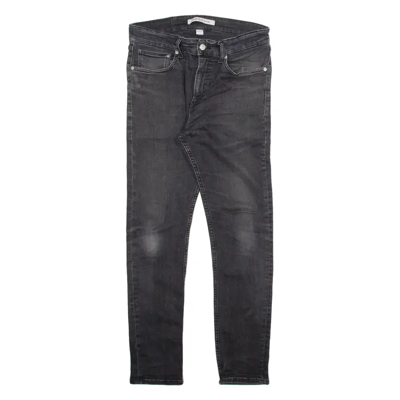 CALVIN KLEIN JEANS Mens Jeans Grey Slim Skinny W30 L30
