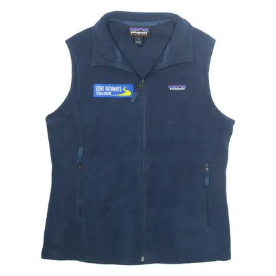 PATAGONIA Mens Fleece Gilet Blue S
