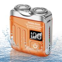 R-12 Luggage Electric Shaver Mini Portable Beard Shaver Razor USB Rechargeable Comfort Water Proof Machines Shaving Products ...