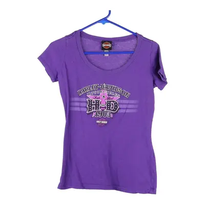 Pigeon Forge, Tennessee Harley Davidson T-Shirt - Medium Purple Cotton