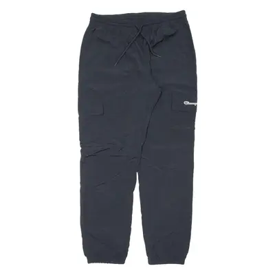 CHAMPION Mens Track Pants Black Tapered XL W31 L32