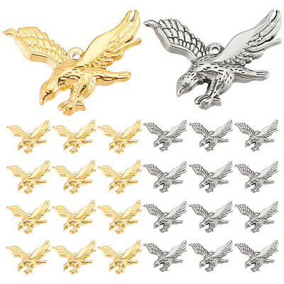 12Pcs 2 Colors 304 Stainless Steel Pendants