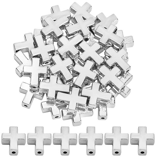 40Pcs Tibetan Style Alloy Beads