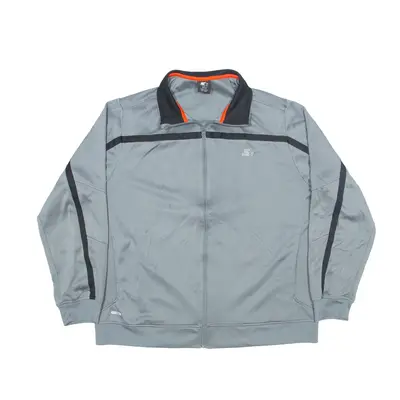 STARTER Dry-Star Track Jacket Grey Mens L