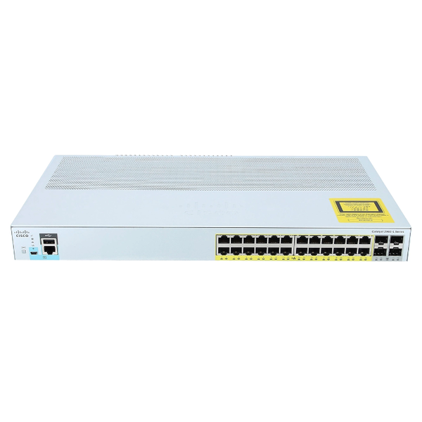 WS-C2960L-24PS-JP Cisco 24 x Ports PoE+ + 4 x Ports SFP GE Switch