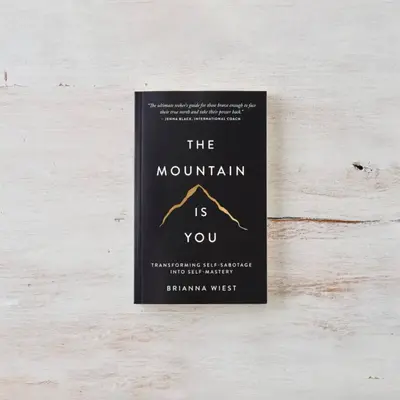 The Mountain Is You - Soft Cover, Paperback, by Brianna Wiest, Published by Thought Catalog, 248 Pages, Bookshops of Tiktok, ...