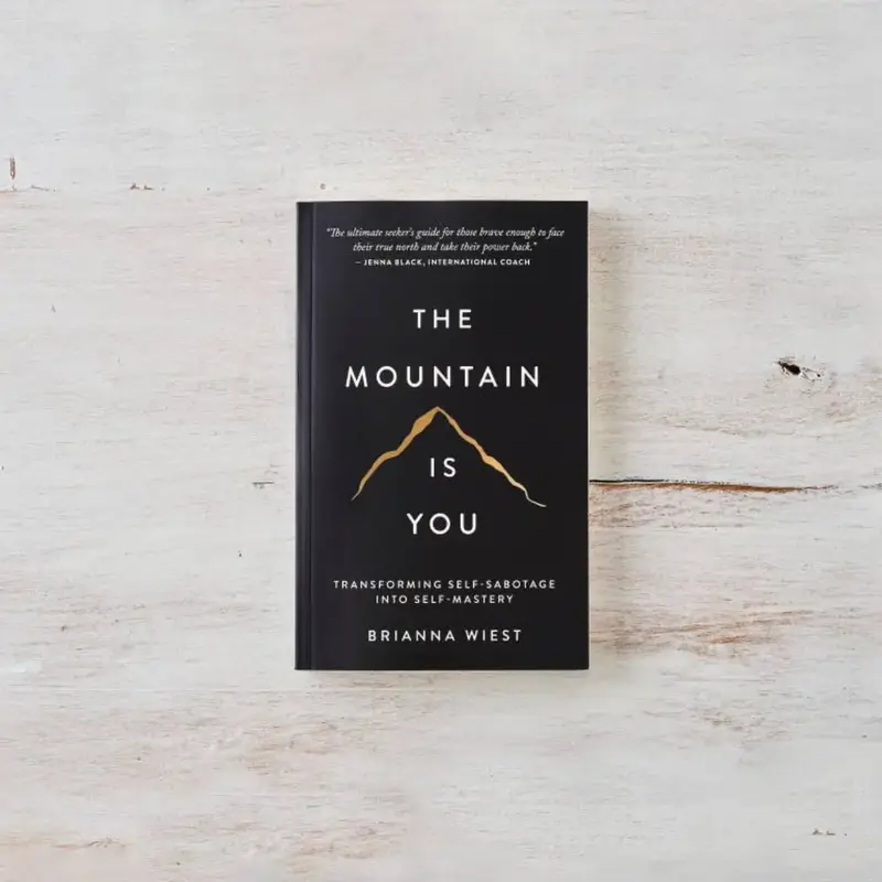 The Mountain Is You - Soft Cover, Paperback, by Brianna Wiest, Published by Thought Catalog, 248 Pages, Bookshops of Tiktok, ...