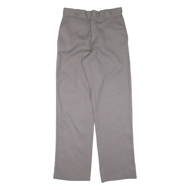 DICKIES 874 Workwear Mens Trousers Grey Regular Straight W29 L30