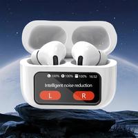 Wireless Active Noise Cancellation Earbuds, BT 5.4 Headphones, Premium Sound Long Distance Connection Headset with Charging C...