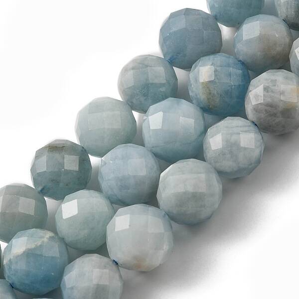 Natural Aquamarine Beads Strands