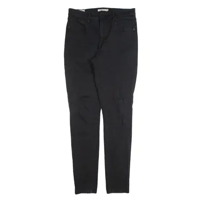 LEVI'S 721 High Rise Womens Jeans Black Slim Skinny W31 L32