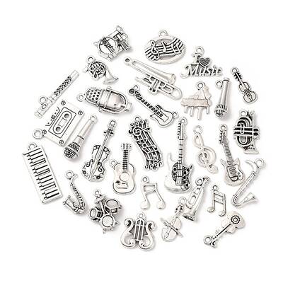 30Pcs 30 Styles Tibetan Style Alloy Pendants Set