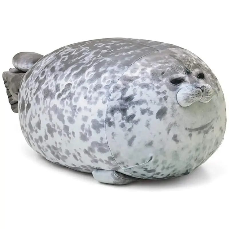 Chubby Blob Seal Pillow