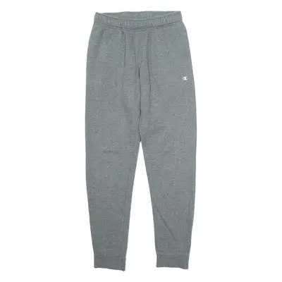 CHAMPION Mens Joggers Grey Tapered XS W26 L30