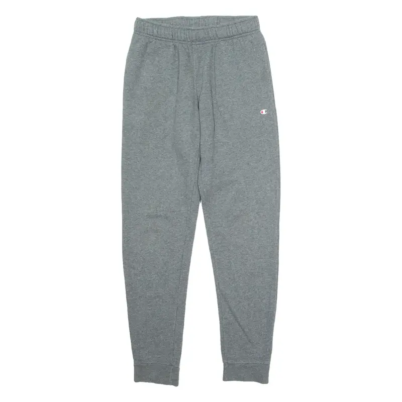 CHAMPION Mens Joggers Grey Tapered XS W26 L30