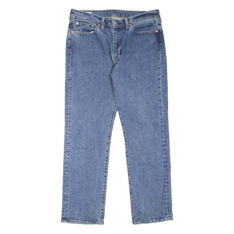 LEVI'S 514 Jeans BIG E Mens Blue Slim Straight W33 L30