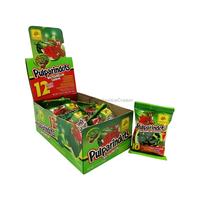 De La Rosa Pulparindots Sandia (12 Count), Mexican Candy, Chewy, Tamarindo, Watermelon Flavor Sweet Snack Bonbon, Dulces Mexi...