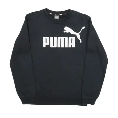PUMA Sweatshirt Black Girls 13-14Y