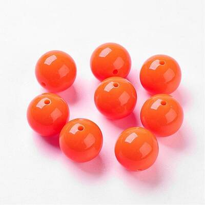 Neon Acrylic Beads