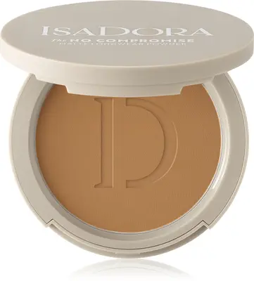 IsaDora The No Compromise Matte compact powder for a matte finish color 70 Neutral Tan 8 g