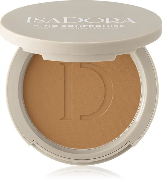 IsaDora The No Compromise Matte compact powder for a matte finish color 70 Neutral Tan 8 g