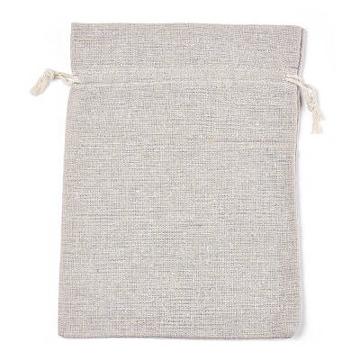 Cotton Cloth Packing Pouches Drawstring Bags