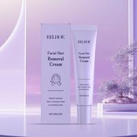 Facial Hair Removal Cream, Gentle Cleaning & Moisturizing Hair Removal Cream, Portable Hair Removal Product for Women, Body C...