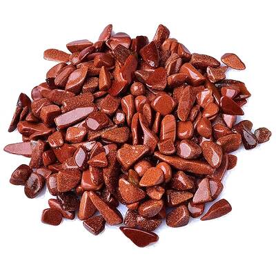 Synthetic Goldstone Tumbled Chips