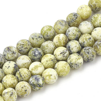 Natural Yellow Turquoise(Jasper) Beads Strands