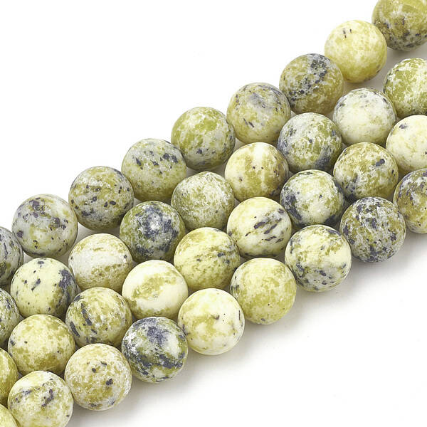 Natural Yellow Turquoise(Jasper) Beads Strands